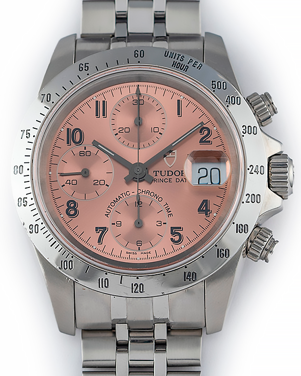 Tudor Prince Date 40MM Salmon Dial Steel Bracelet (79280)