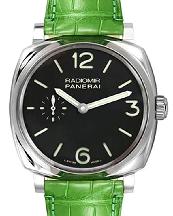 2016 Panerai Radiomir 1940 3 Day 42MM Black Dial Leather Strap (PAM00574)