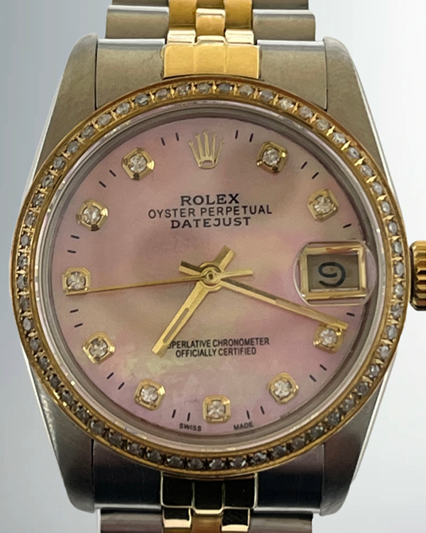 Rolex Datejust 31MM Mother Of Pearl Dial Two-Tone Jubilee Bracelet (68273)