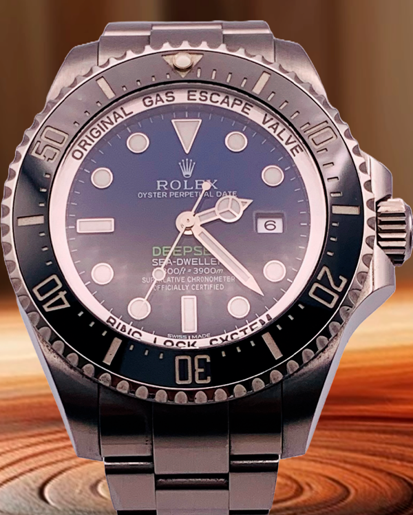 2017 Rolex Sea-Dweller Deepsea "James Cameron" 44MM D-Blue Dial Oyster Bracelet (116660)