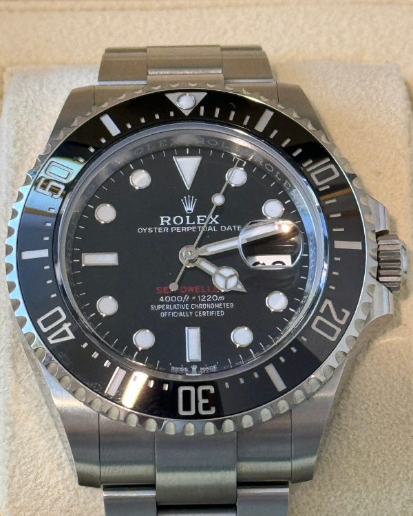 2023 Rolex Sea-Dweller 43MM Black Dial Oyster Bracelet (126600)