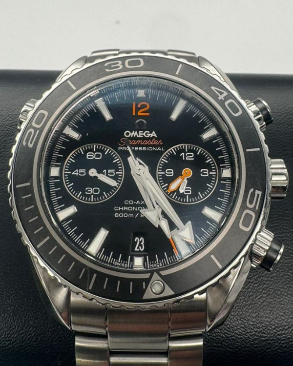 2021 Omega Seamaster Planet Ocean 600M 45.5MM Black Dial Steel Bracelet (232.30.46.51.01.003)