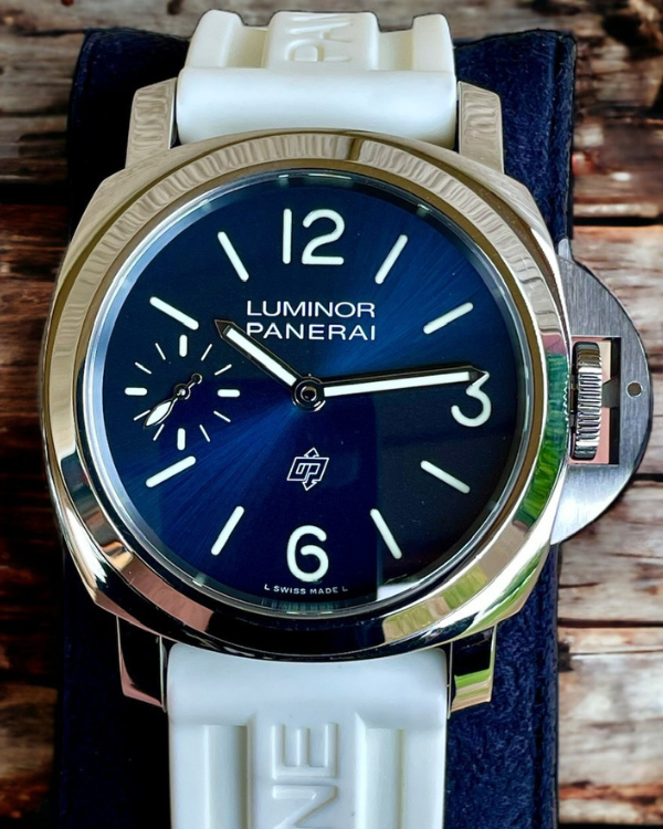 2023 Panerai Luminor Blu Mare 44MM Strap Steel Blue Dial (PAM01085)