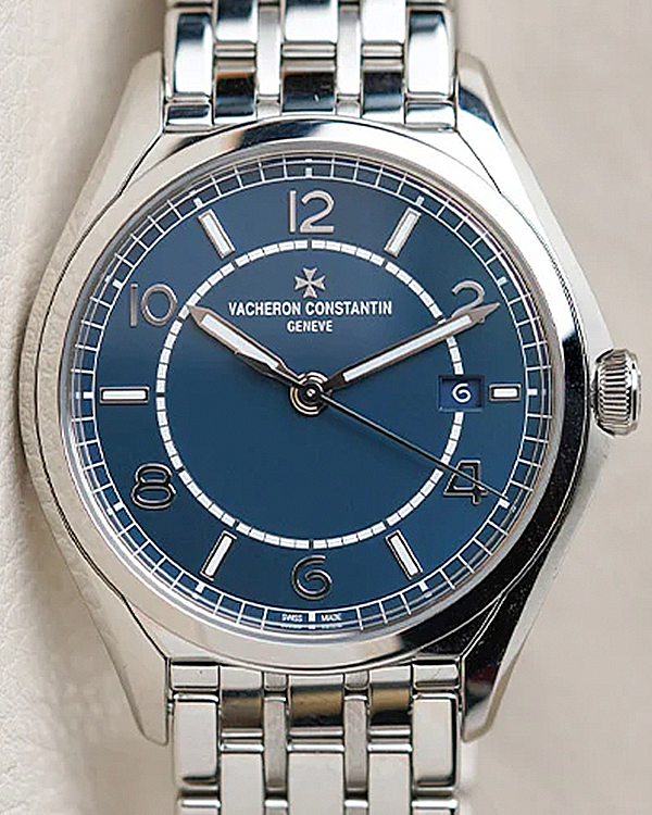 2021 Vacheron Constantin Fiftysix 40MM Blue Dial Steel Bracelet (4600E/110A-B487)