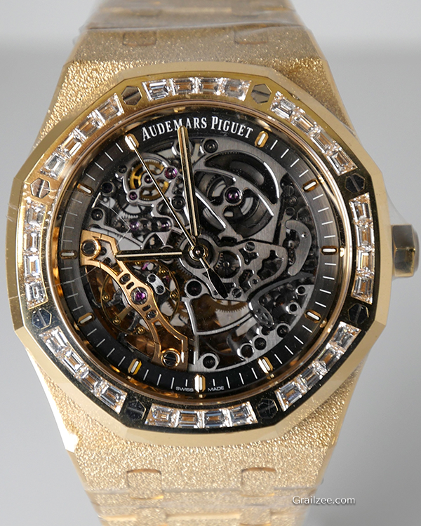 2023 Audemars Piguet Royal Oak 41MM Skeleton Dial Yellow Gold Bracelet (15412OR.ZZ.1220OR.01)