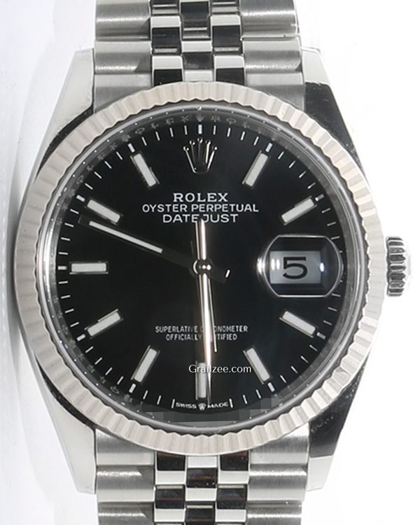 2024 Rolex Datejust 36MM Black Dial Jubilee Bracelet (126234)