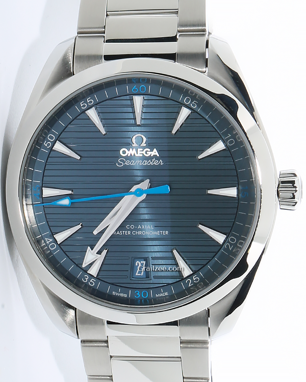 2019 Omega Seamaster Aqua Terra 150M 41MM Blue Dial Steel Bracelet (220.10.41.21.03.002)