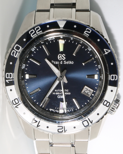 Grand Seiko Sport Collection GMT 44.2MM Blue Dial Steel Bracelet (SBGJ237)