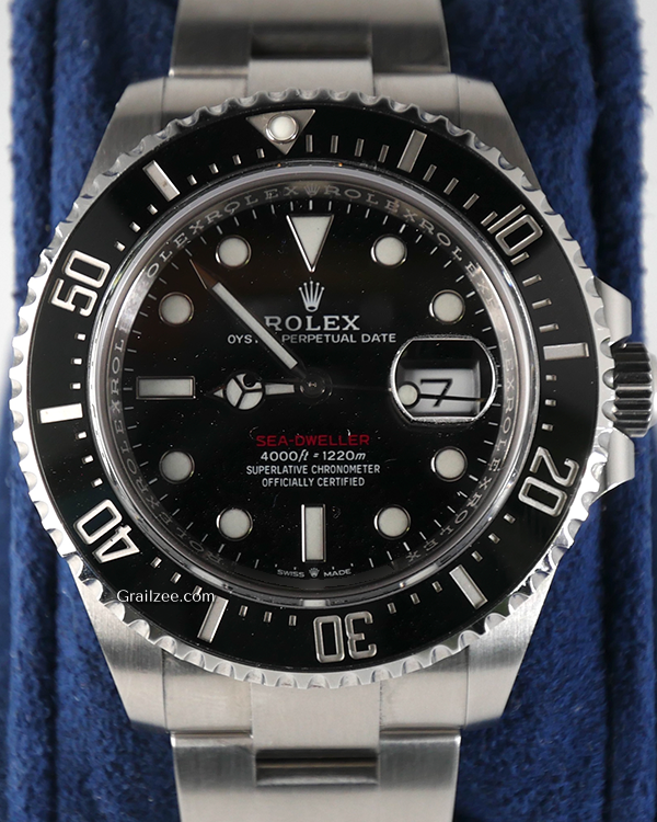 2020 Rolex Sea-Dweller 43MM Black Dial Oyster Bracelet (126600)