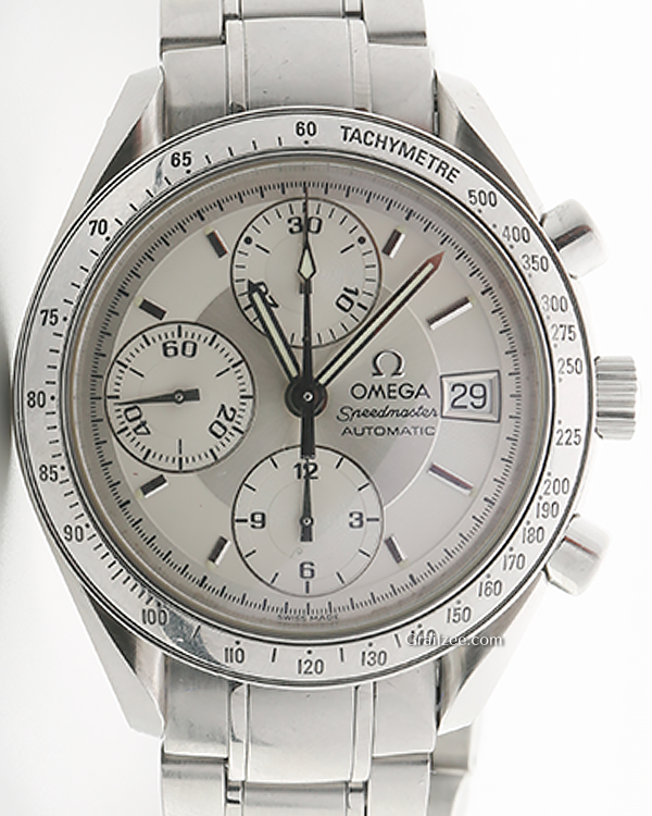 Omega Speedmaster Date 39MM Silver Dial Steel Bracelet (3513.30.00)