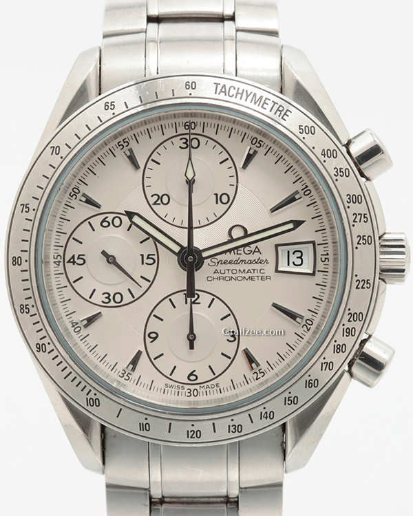 2012 Omega Speedmaster Day-Date 40MM Silver Dial Steel Bracelet (3211.30.00)