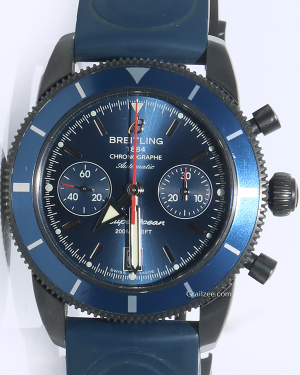 Breitling Superocean Heritage Chronograph 44MM Blue Dial Rubber Strap (M23370)