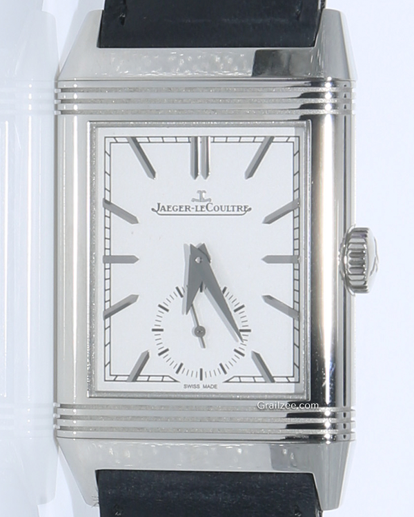 2024 Jaeger-LeCoultre Reverso Tribute Monoface 45.6x27.4MM White Dial Leather/Textile Strap (Q713842J)