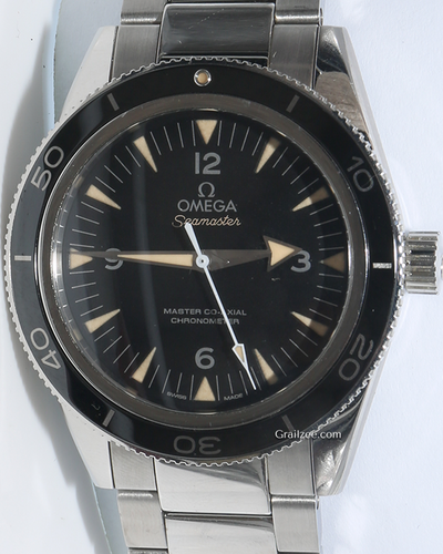 Omega Seamaster 300 41MM Black Dial Steel Bracelet (233.30.41.21.01.001)