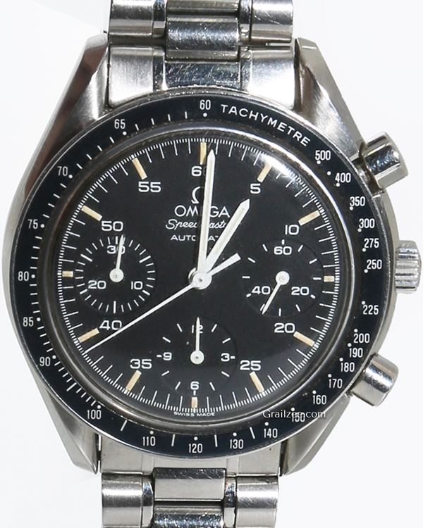 Omega Speedmaster Reduced 39MM Black Dial Steel Bracelet (3510.50.00)