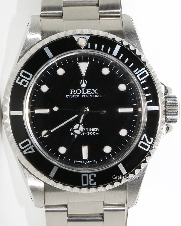 2006 Rolex Submariner No-Date 40MM Black Dial Oyster Bracelet (14060M)