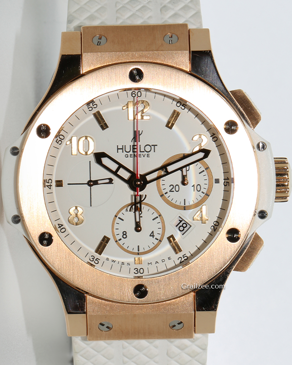 Hublot Big Bang Porto Cervo "Summer Edition" 44MM White Dial Rubber Strap (301.PE.230.RW)