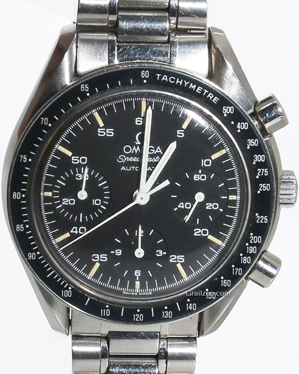 Omega Speedmaster Reduced 39MM Black Dial Steel Bracelet (3510.5)