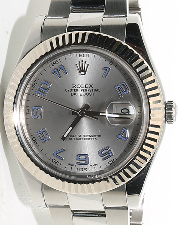 Rolex Datejust II 41MM Silver Dial Oyster Bracelet (116334)