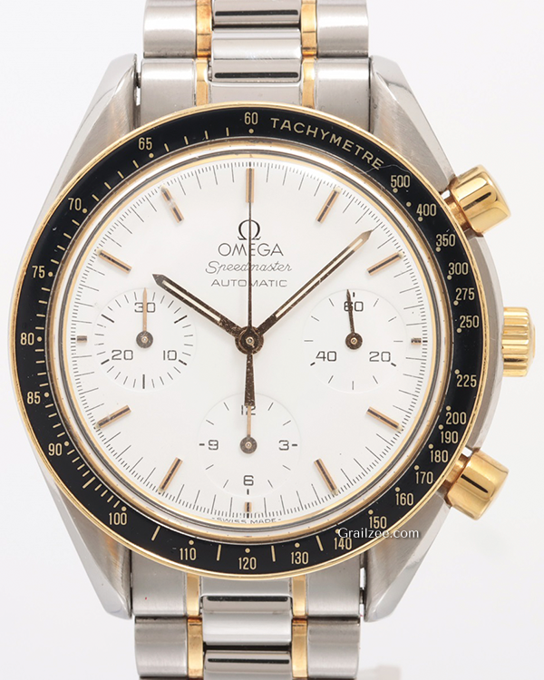 Omega Speedmaster Reduced 39MM White Dial Two-Tone Bracelet (3310.20)