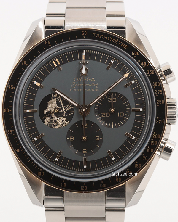 2020 Omega Speedmaster Professional Moonwatch "Apolo 11 50th Anniversary" L.E. 42MM Black Dial Steel Bracelet (310.20.42.50.01.001)