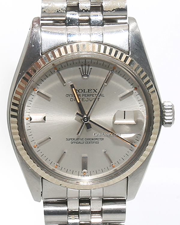 1979 (5.9 Mill. Serial) Rolex Datejust 36MM Silver Dial Jubilee Bracelet (16014)