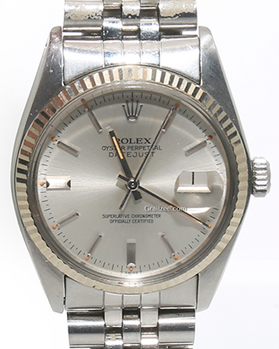 1979 (5.9 Mill. Serial) Rolex Datejust 36MM Silver Dial Jubilee Bracelet (16014)