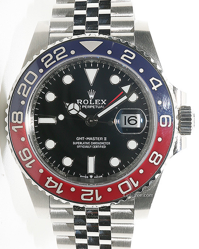 2021 Rolex GMT-Master II "Pepsi" 40MM Black Dial Jubilee Bracelet (126710BLRO)