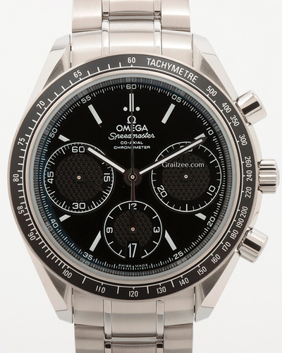 Omega Speedmaster Racing 40MM Black Dial Steel Bracelet (326.30.40.50.01.001)