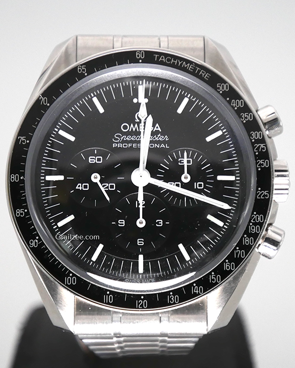 2022 Omega Speedmaster Professional Moonwatch 42MM Black Dial Steel Bracelet (310.30.42.50.01.001)