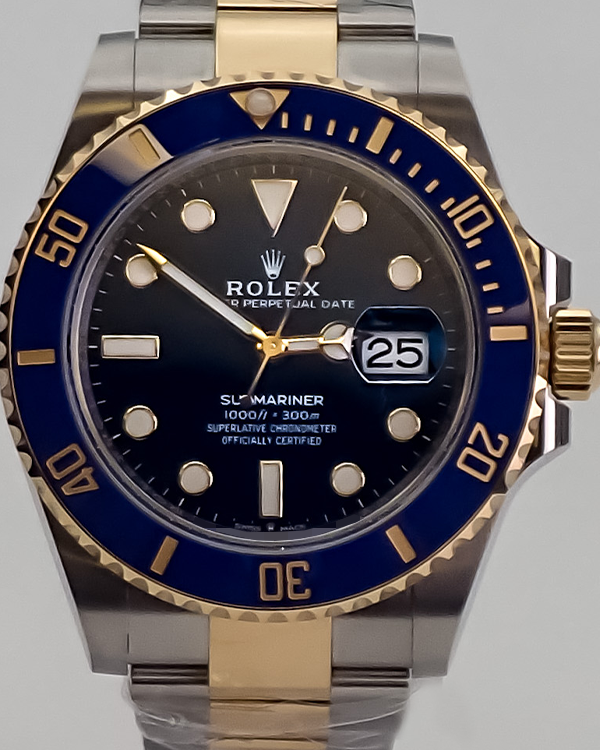 2023 Rolex Submariner Date Oystersteel and Yellow Gold Blue Dial (126613LB)