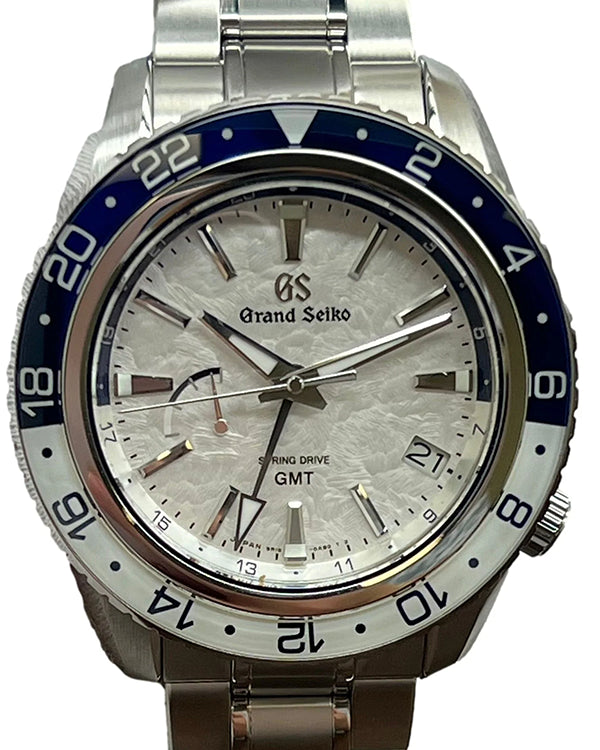 2022 Grand Seiko Sport Collection L. E. 44MM "Snow Drift" Silver Dial Steel Bracelet (SBGE275)