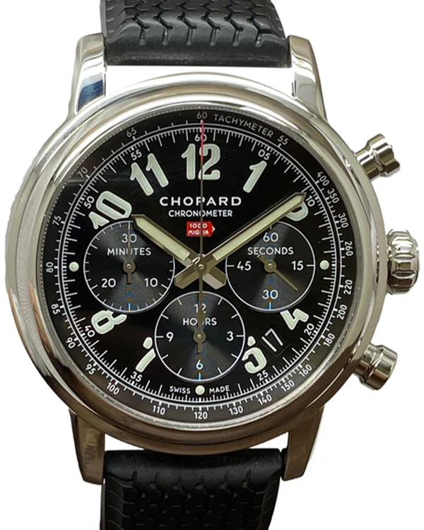 2022 Chopard Mille Miglia 42MM Black Dial Rubber Strap (168589-3002)