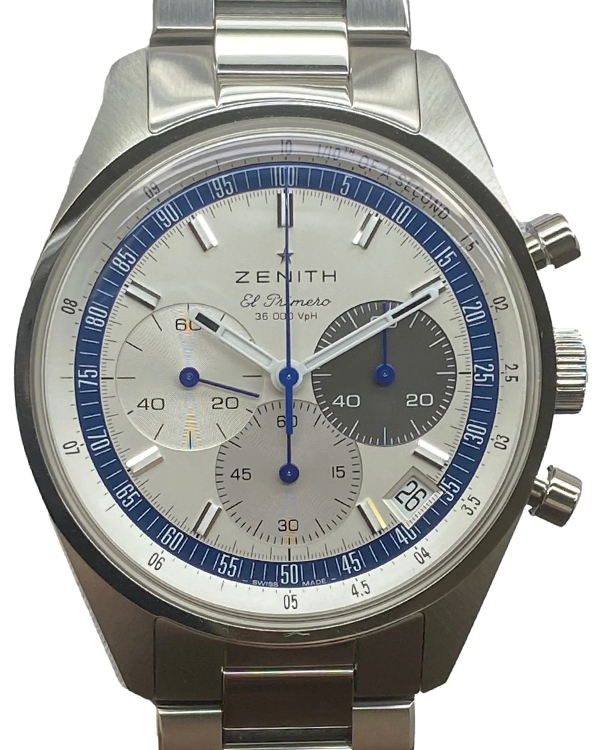 2022 Zenith Chronomaster L.E. 38MM White Dial Steel Bracelet (03.3203.3600/10.M3200)