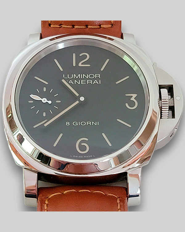 Panerai Luminor Base 8 Days Steel Black Dial (PAM00915)