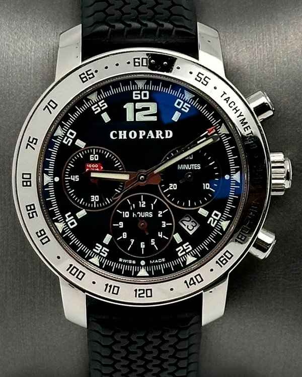 Chopard Mille Miglia 36MM Black Dial Rubber Strap (16/8933)