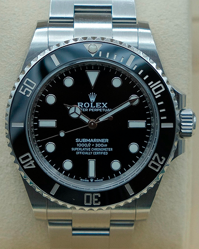 2022 Rolex Submariner 41MM Black Dial Oyster Bracelet (124060)