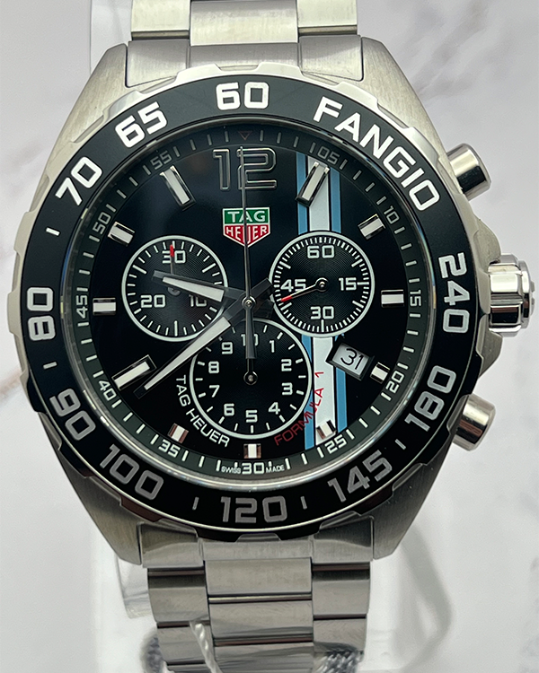 2022 TAG Heuer Formula 1 43MM Quartz Black Dial Steel Bracelet (CAZ101H.BA0842)