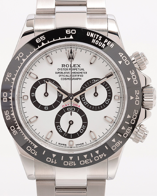 2024 Rolex Cosmograph Daytona "Panda" 40MM White Dial Oyster Bracelet (116500LN)