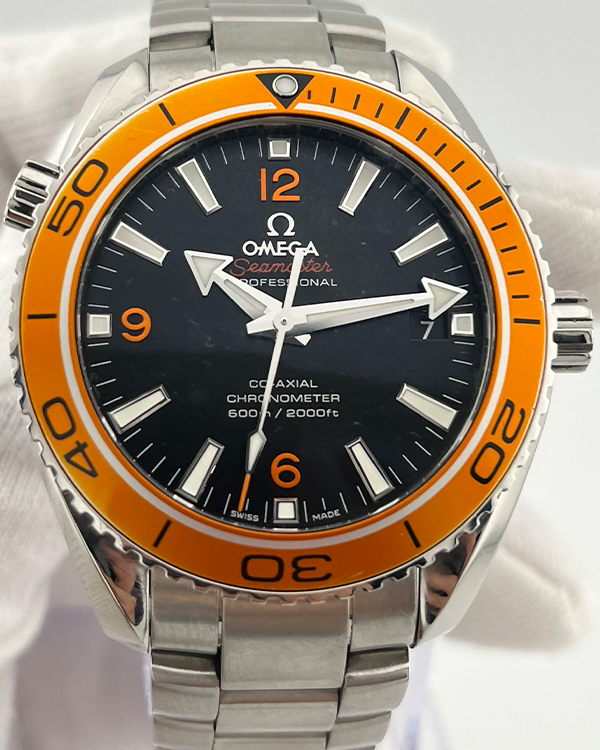 2019 Omega Seamaster Planet Ocean 600M Black Dial Steel Bracelet (232.30.42.21.01.002)