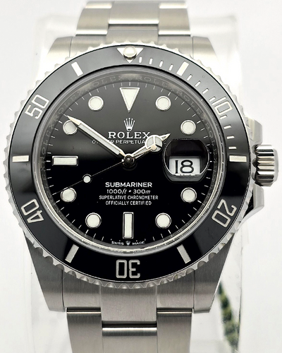 2022 Rolex Submariner Date 41MM Black Dial Oyster Bracelet (126610LN)