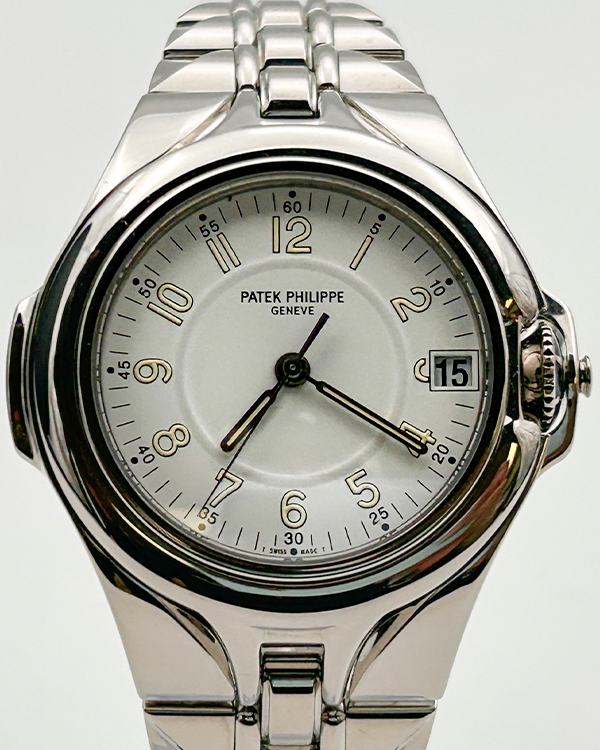 Patek Philippe Sculpture Limited Edition Steel White Dial (5091/1A-001)