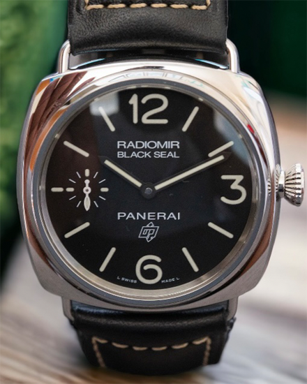 2021 Panerai Radiomir Black Seal Logo Steel Black Dial PAM00754