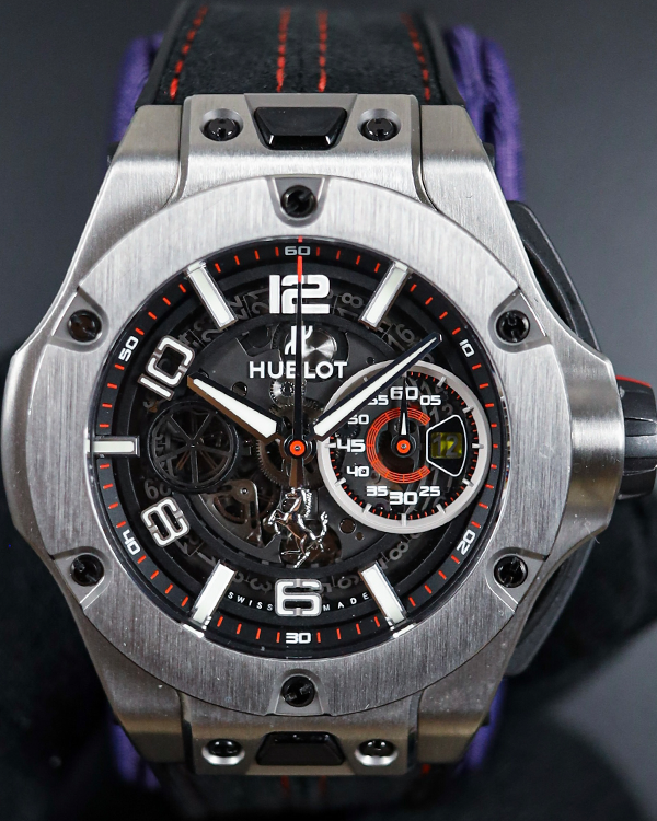 Hublot Big Bang Ferrari Unico Limited Edition Titanium Skeleton Dial (402.NX.0123.WR)