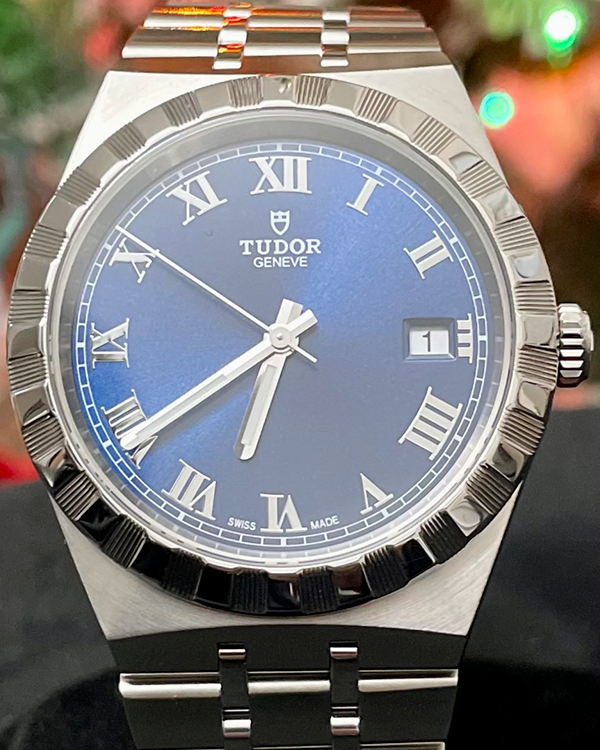 2023 Tudor Royal 38MM Blue Dial Steel Bracelet (M28500)