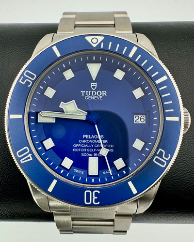 No Reserve - 2024 Tudor Pelagos 42MM Blue Dial Titanium Bracelet (25600TB)