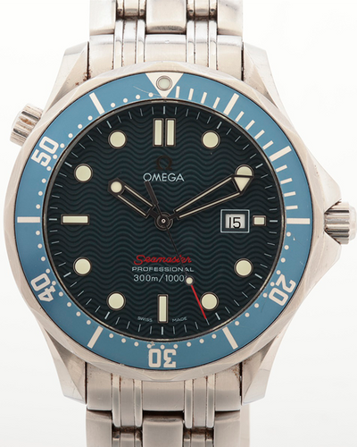 Omega Seamaster Diver 300M 41MM Quartz Blue Dial Steel Bracelet (2221.80.00)