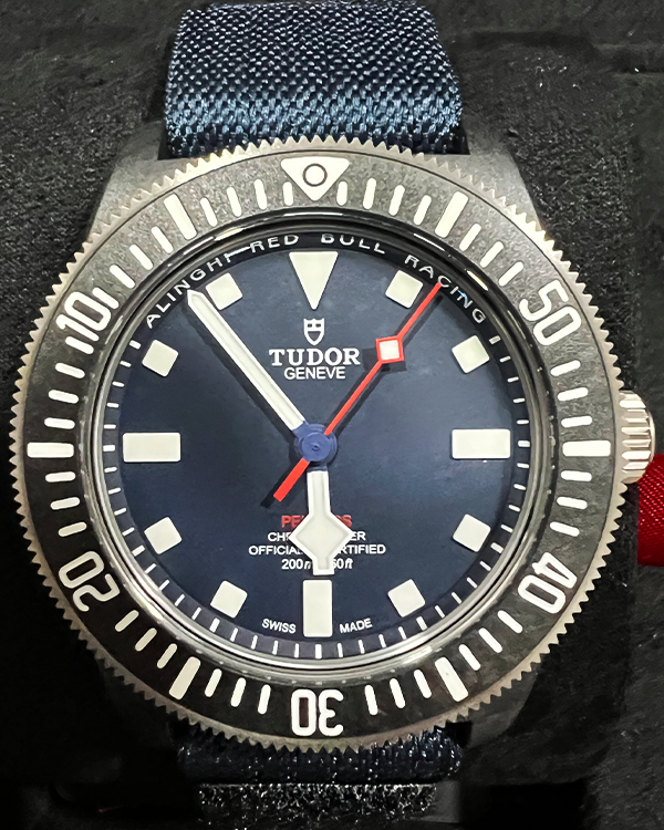 2023 Tudor Pelagos FXD 42MM Blue Dial Textile Strap (M25707KN)