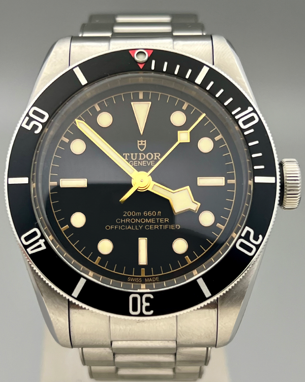 No Reserve - 2017 Tudor Black Bay 41MM Black Dial Steel Bracelet (79230N)