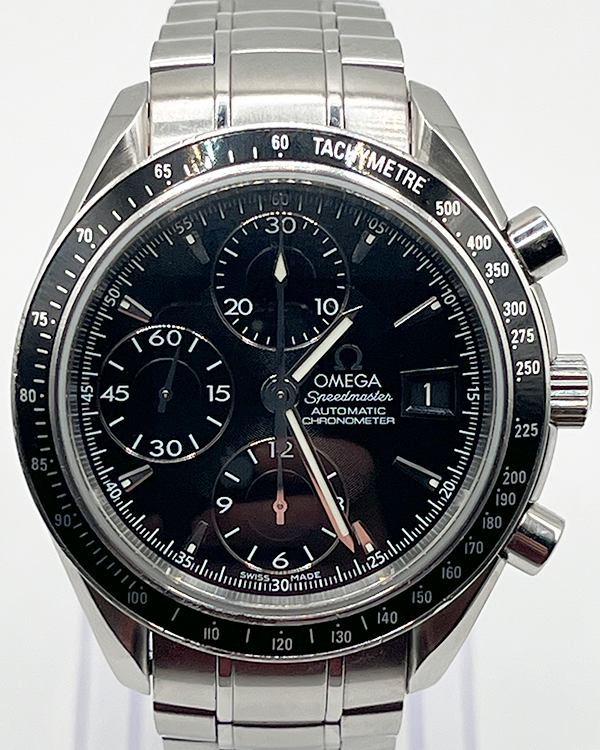 Omega Speedmaster Date 40MM Black Dial Steel Bracelet (3210.50.00)